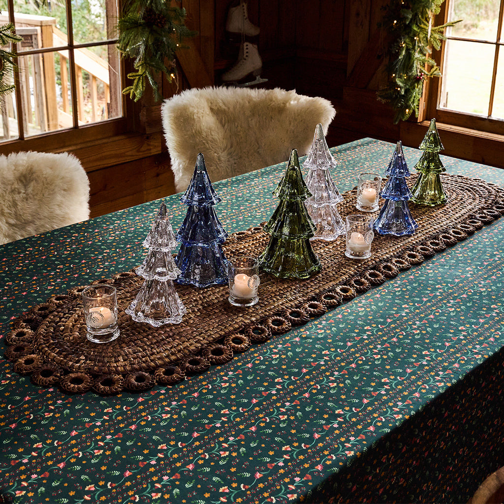 Berry & Thread 9.5" Tree in Evergreen, Set of 3