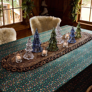 Berry & Thread 9.5" Tree in Evergreen, Set of 3
