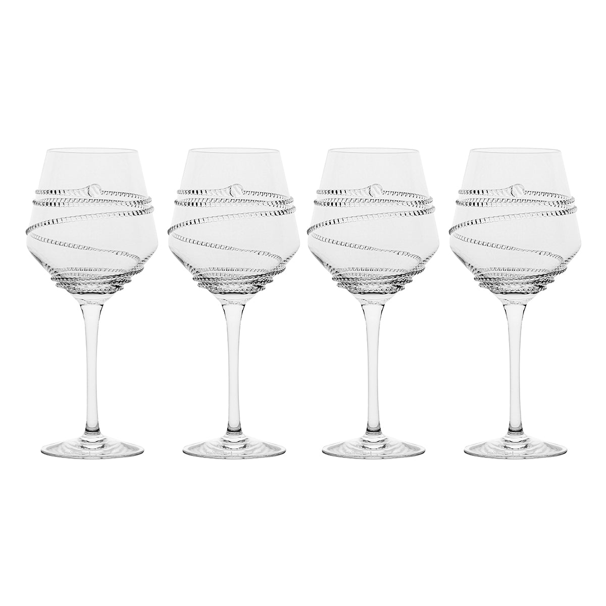 Chloe Stemmed Red Wine Glass, Set of 4