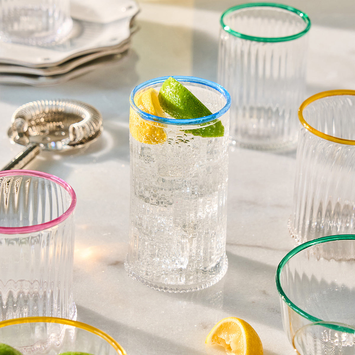 Nell Highball in Chambray