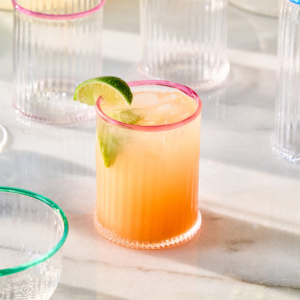 Nell Double Old Fashioned in Blush