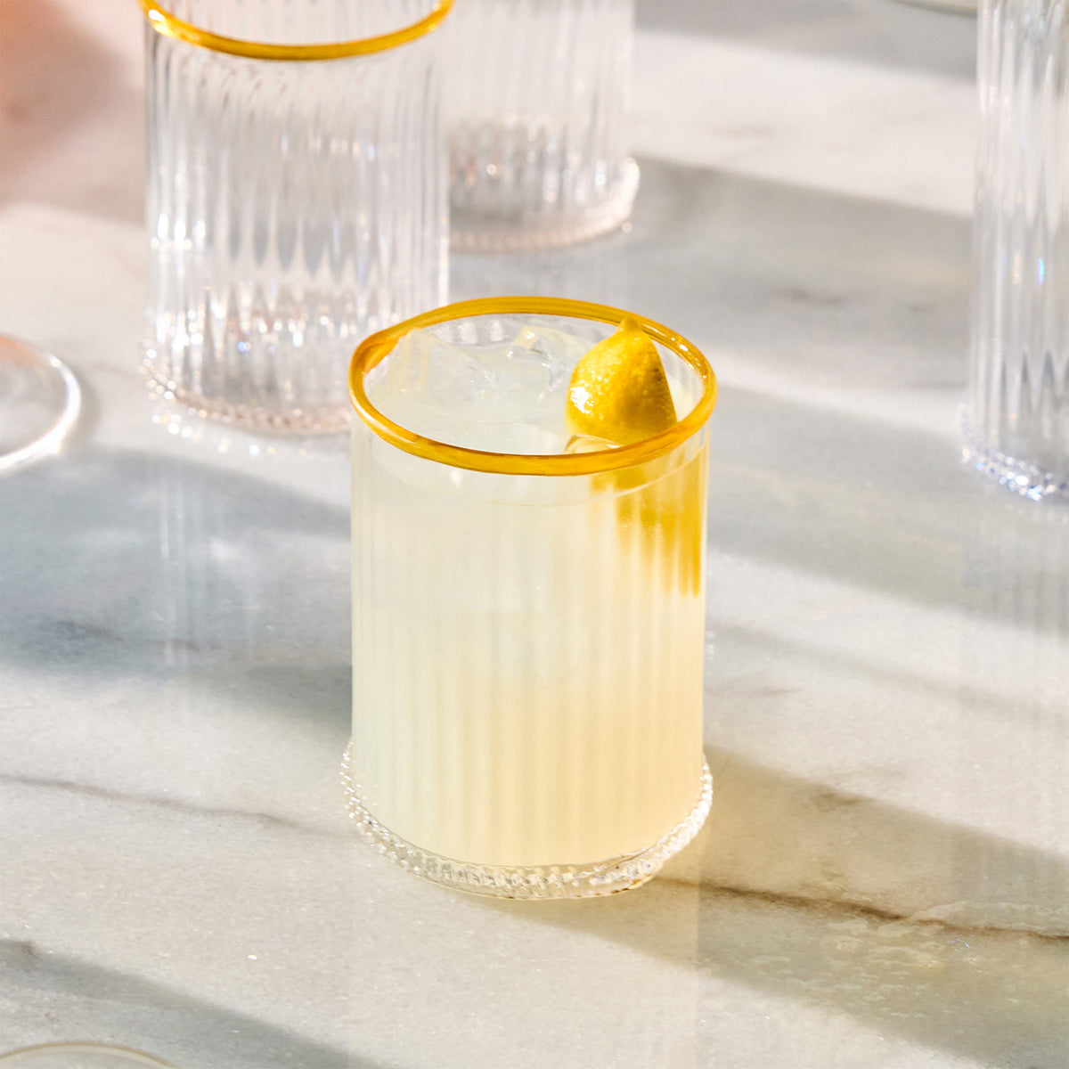 Nell Double Old Fashioned in Daffodil