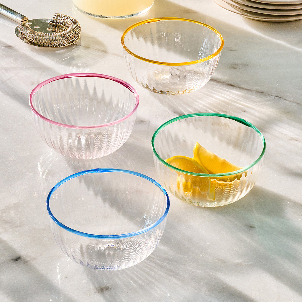 Nell 4.5" Bowl Assorted, Set of 4 in Multi