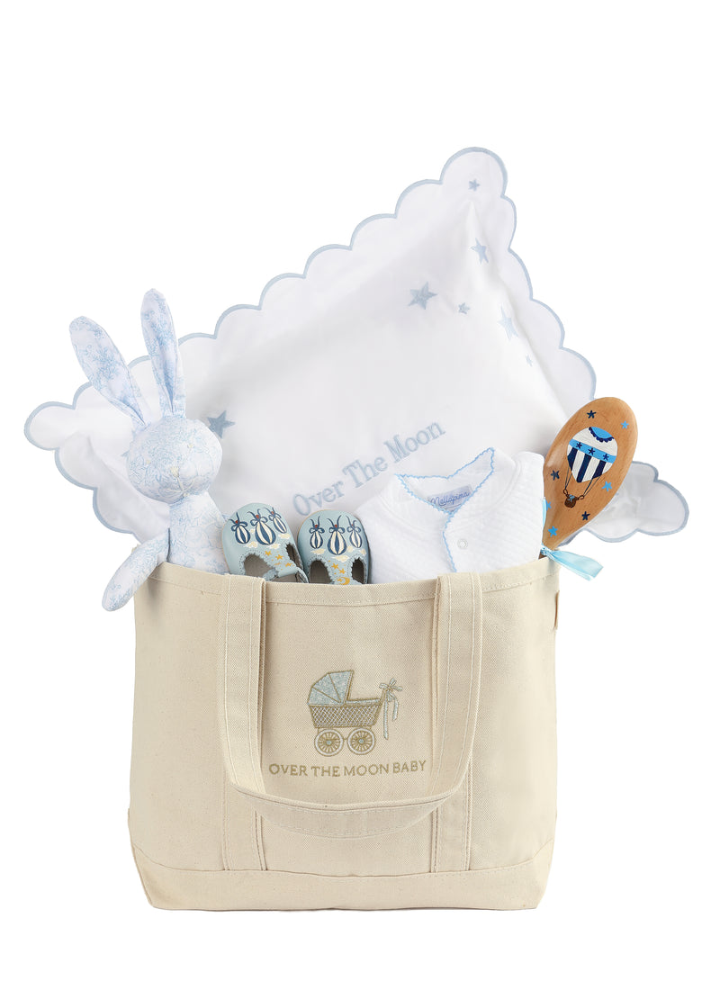 “Over The Top” Baby Bundle in Blue