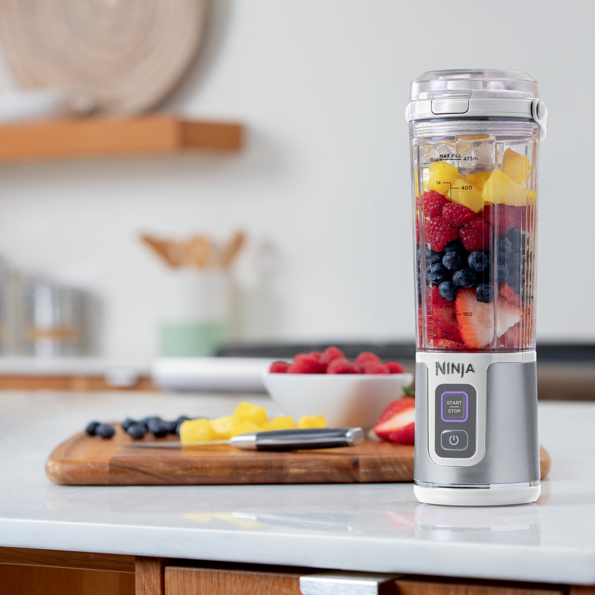 Blast Portable Cordless Blender White