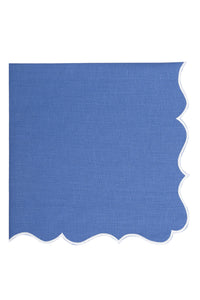 Alhambra Linen Napkin in Palace Blue