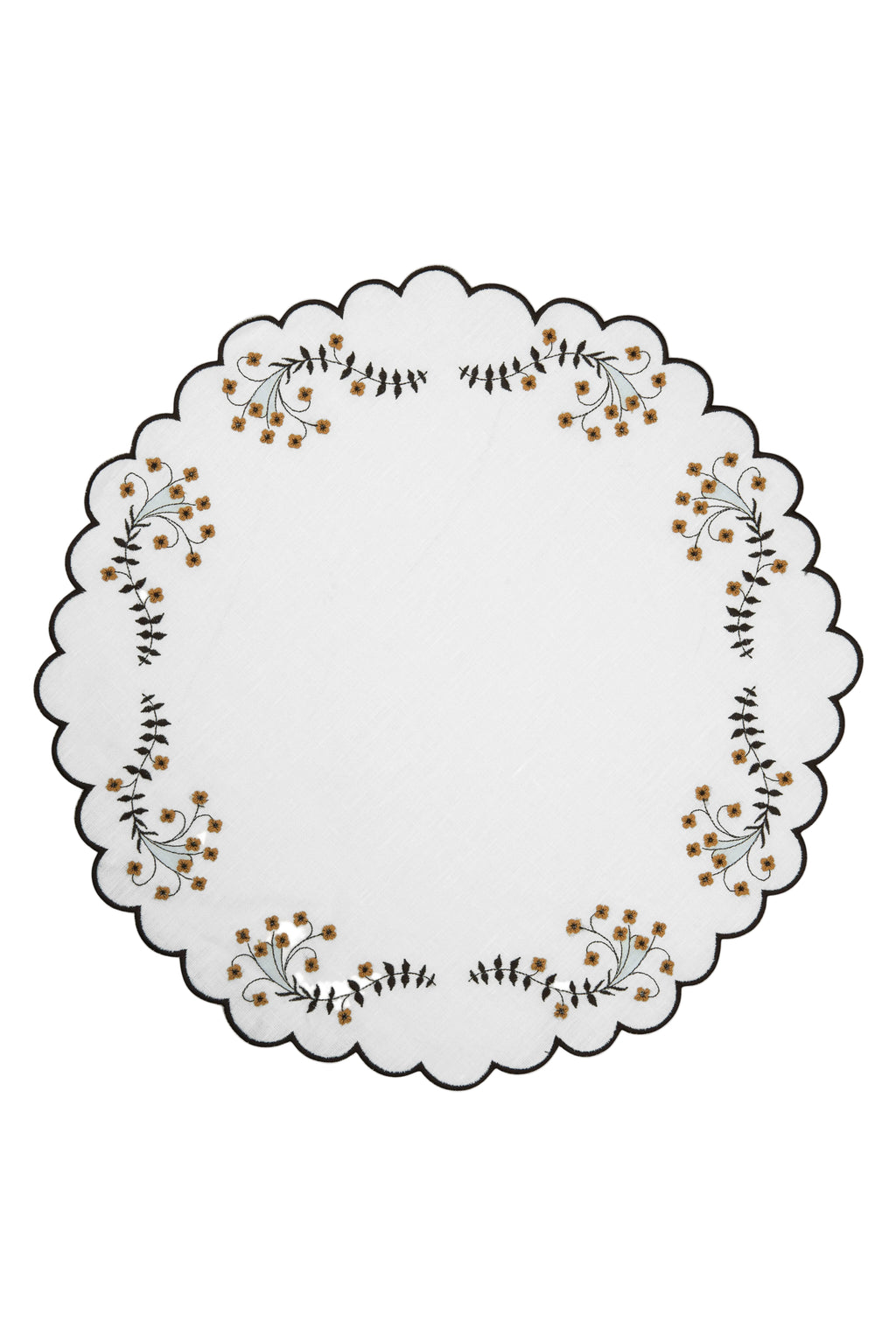 Spring Linen Placemat in Brown