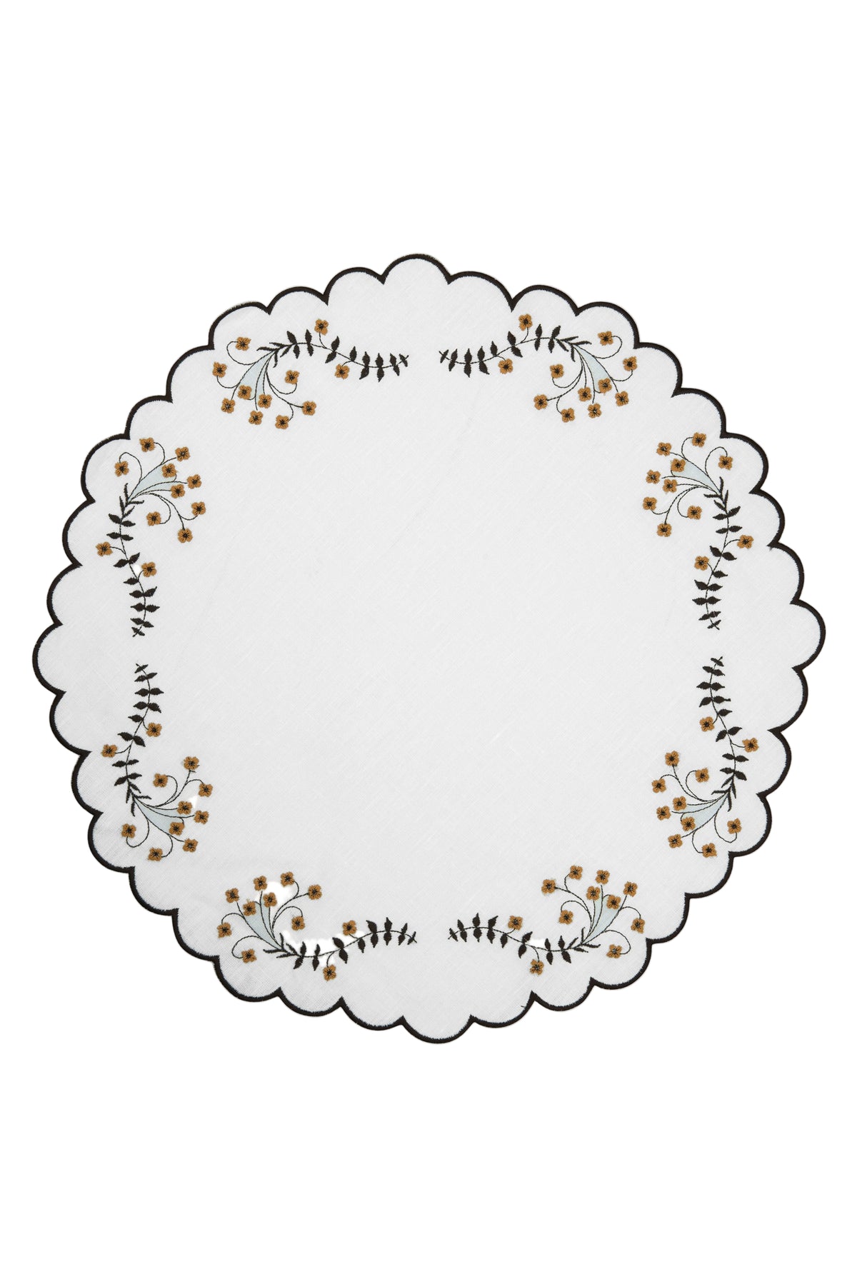 Spring Linen Placemat in Brown