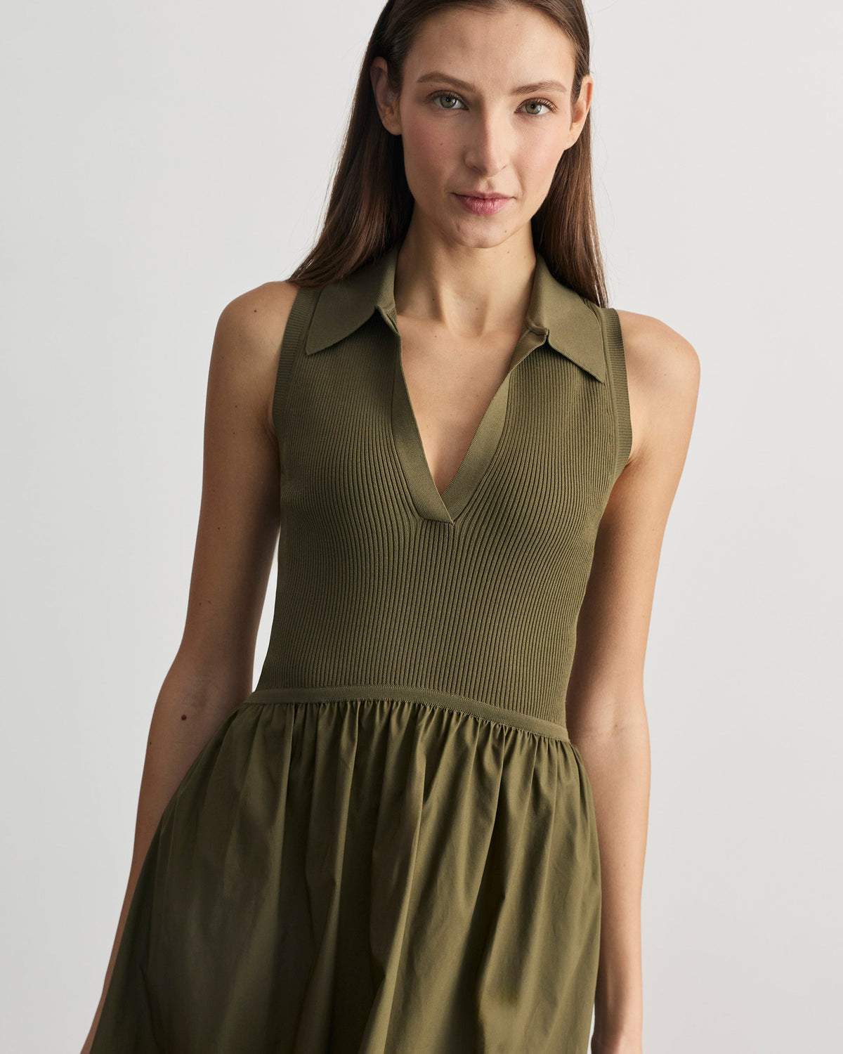 Bess Dress in Fern