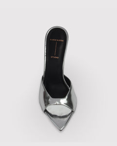 Brea in Silver Mirror Metallic