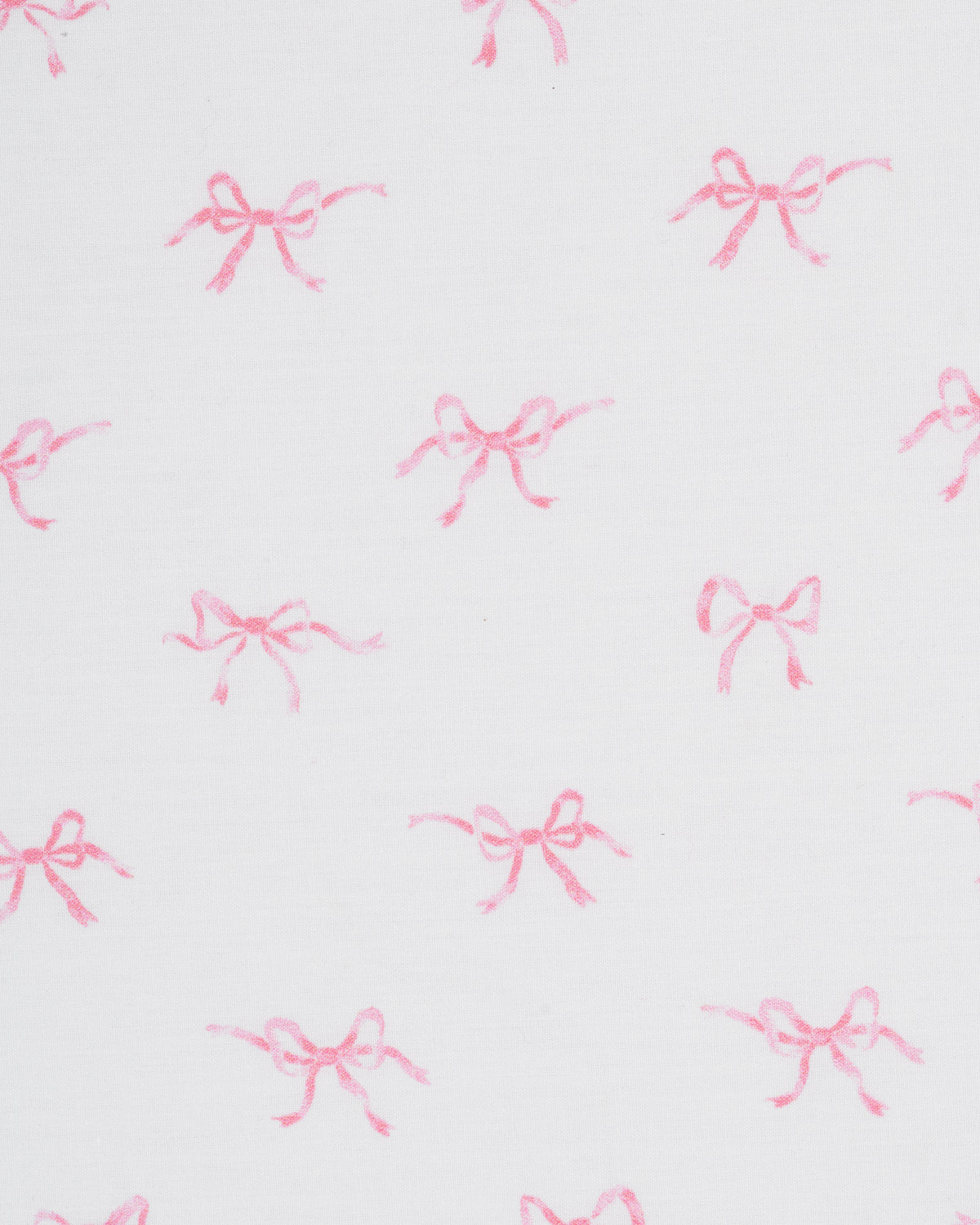 Luxe Premium Percale Crib Sheet in Blushing Bows