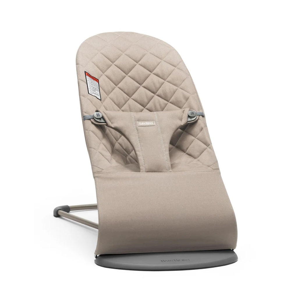 Bouncer Bliss in Classic Quilt Sand Gray