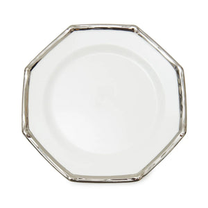 Bamboo Dinner Plates in Platinum, Set of 6