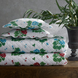 Geranium Pillowcase, Set of 2