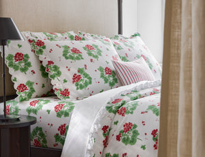 Geranium Pillowcase, Set of 2