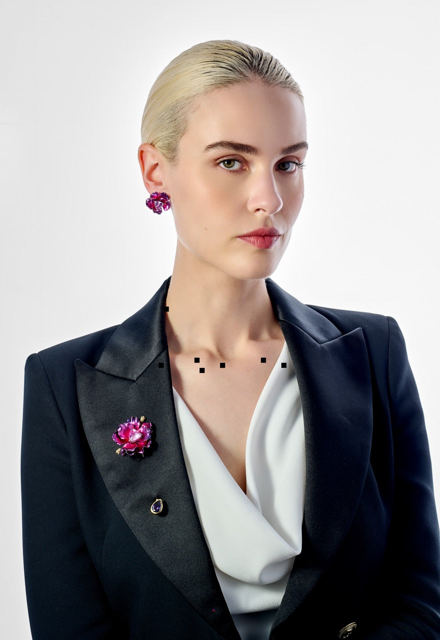 Begonia Rose Studs