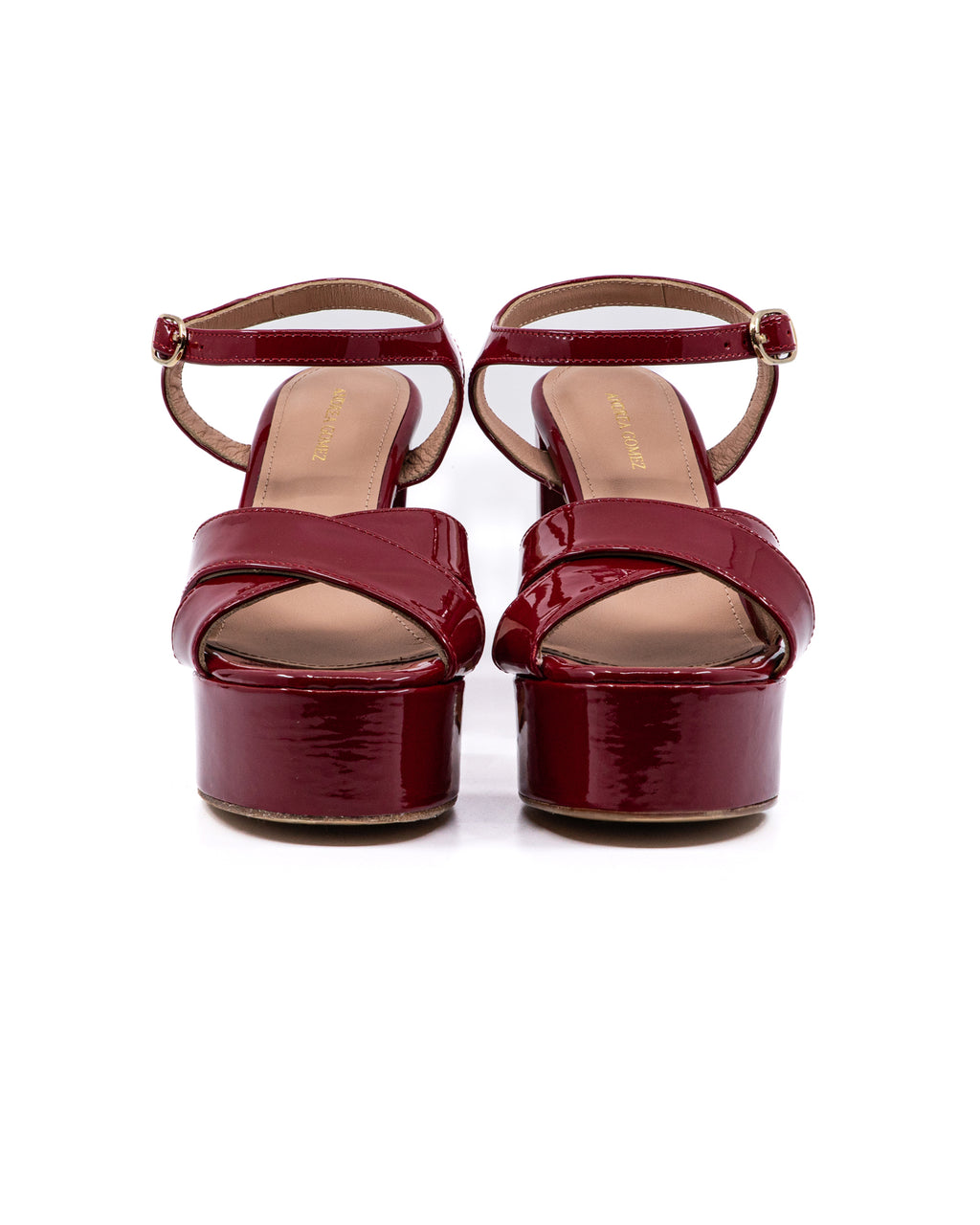 Bella Patent Platform in Red