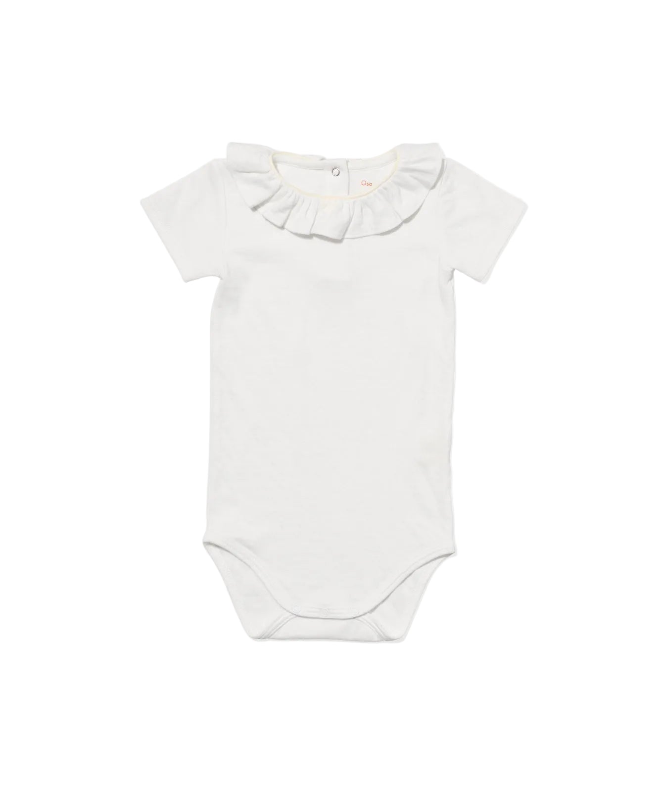 Belle Ruffle One-piece in Vanilla Piping