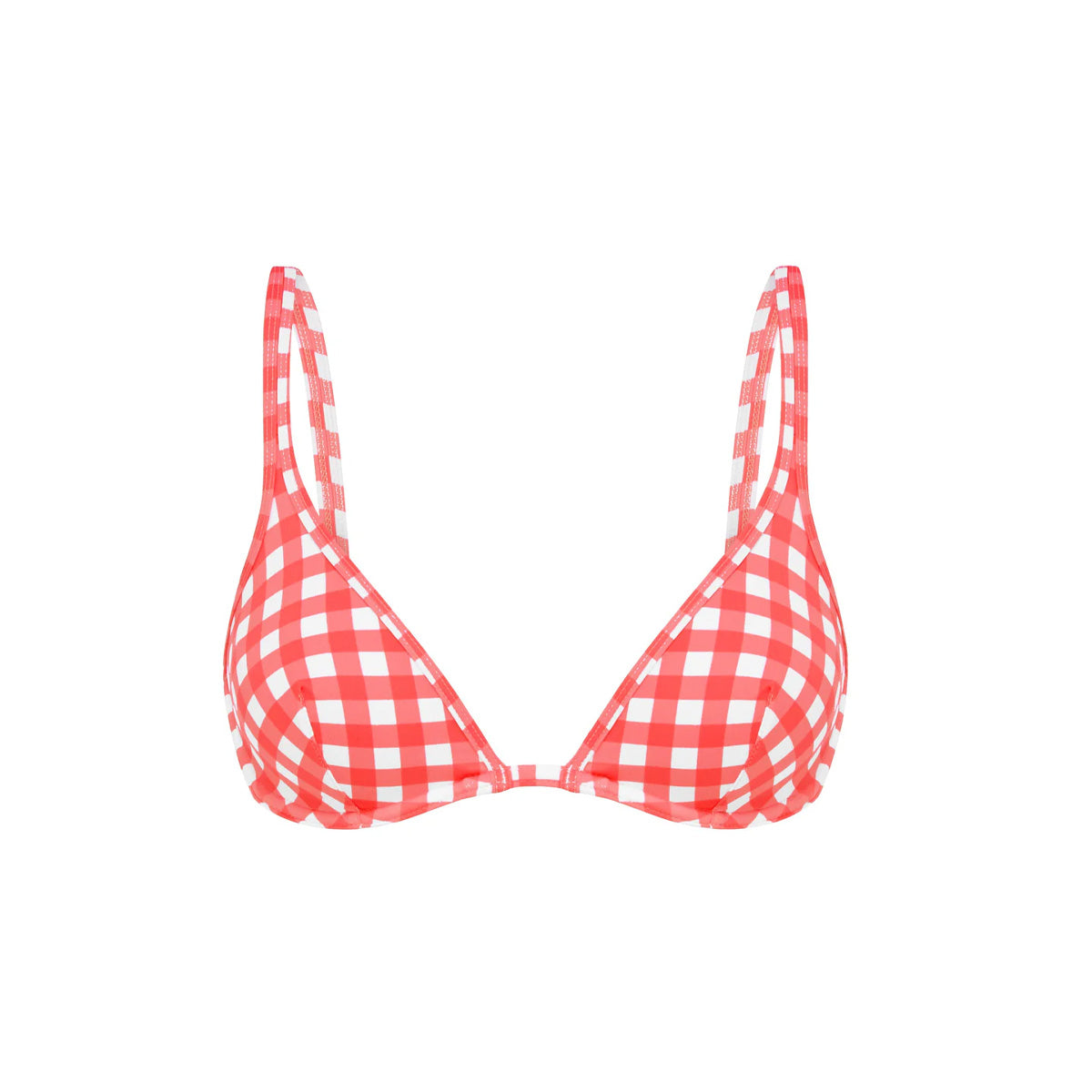 Rogue Gingham Classic Bra Bikini Top