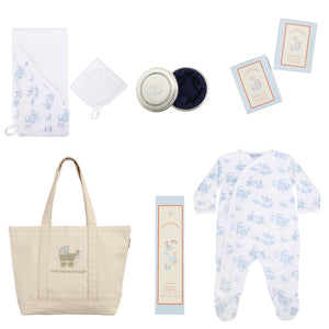 “Over the Top“  Baby Bath Bundle in Blue
