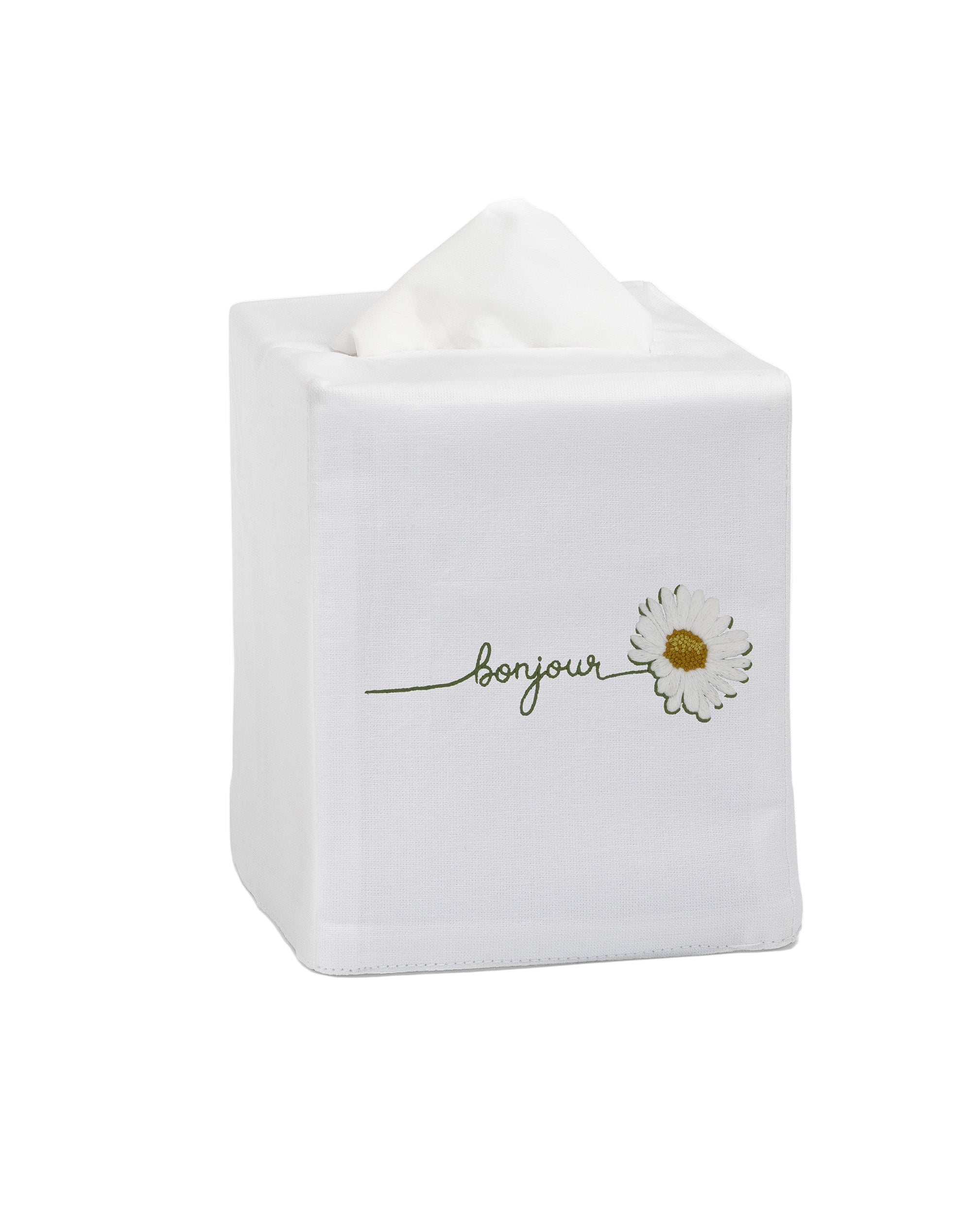 Bonjour Daisy Tissue Box Cover