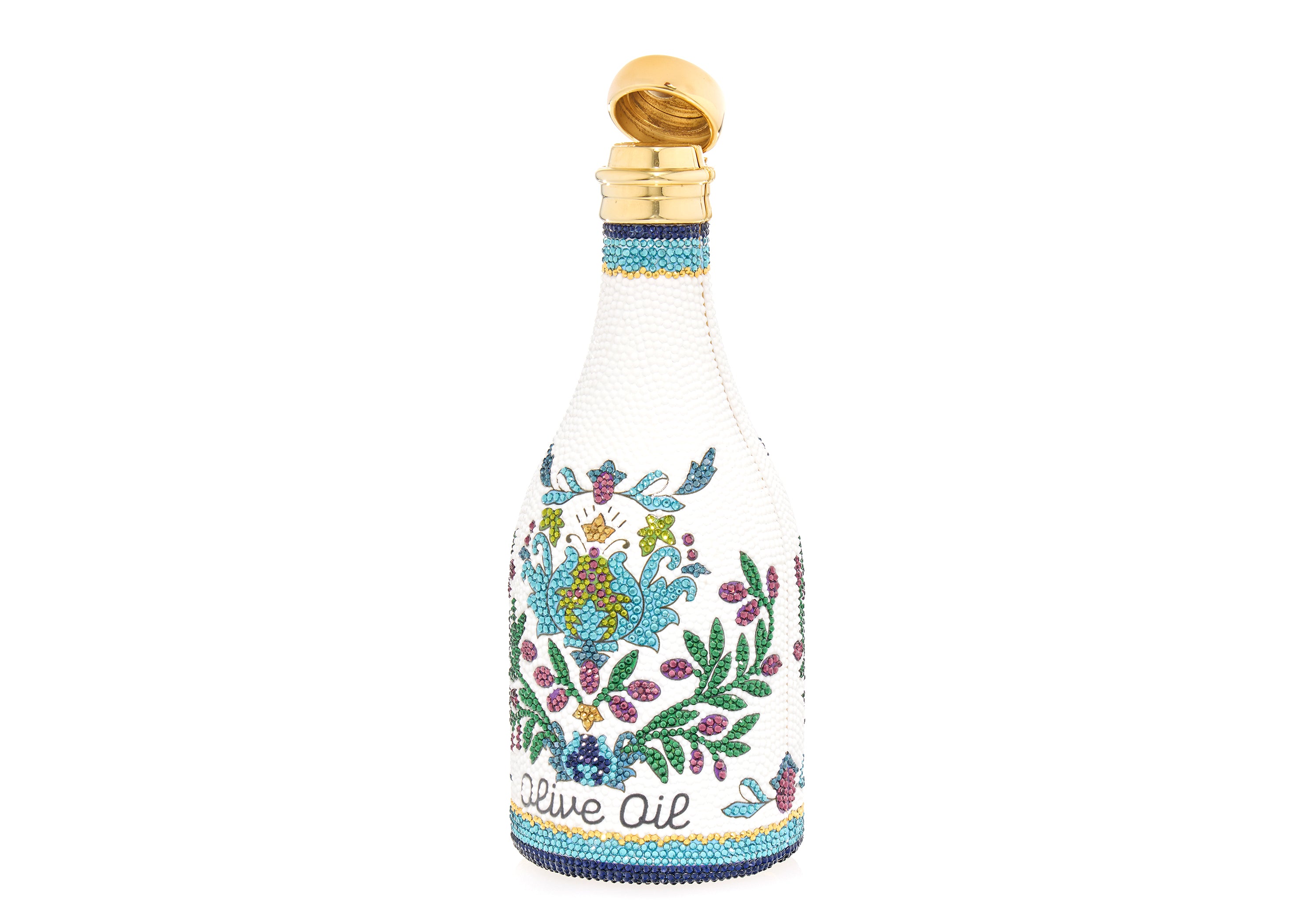 Olive Oil Bottle Clutch