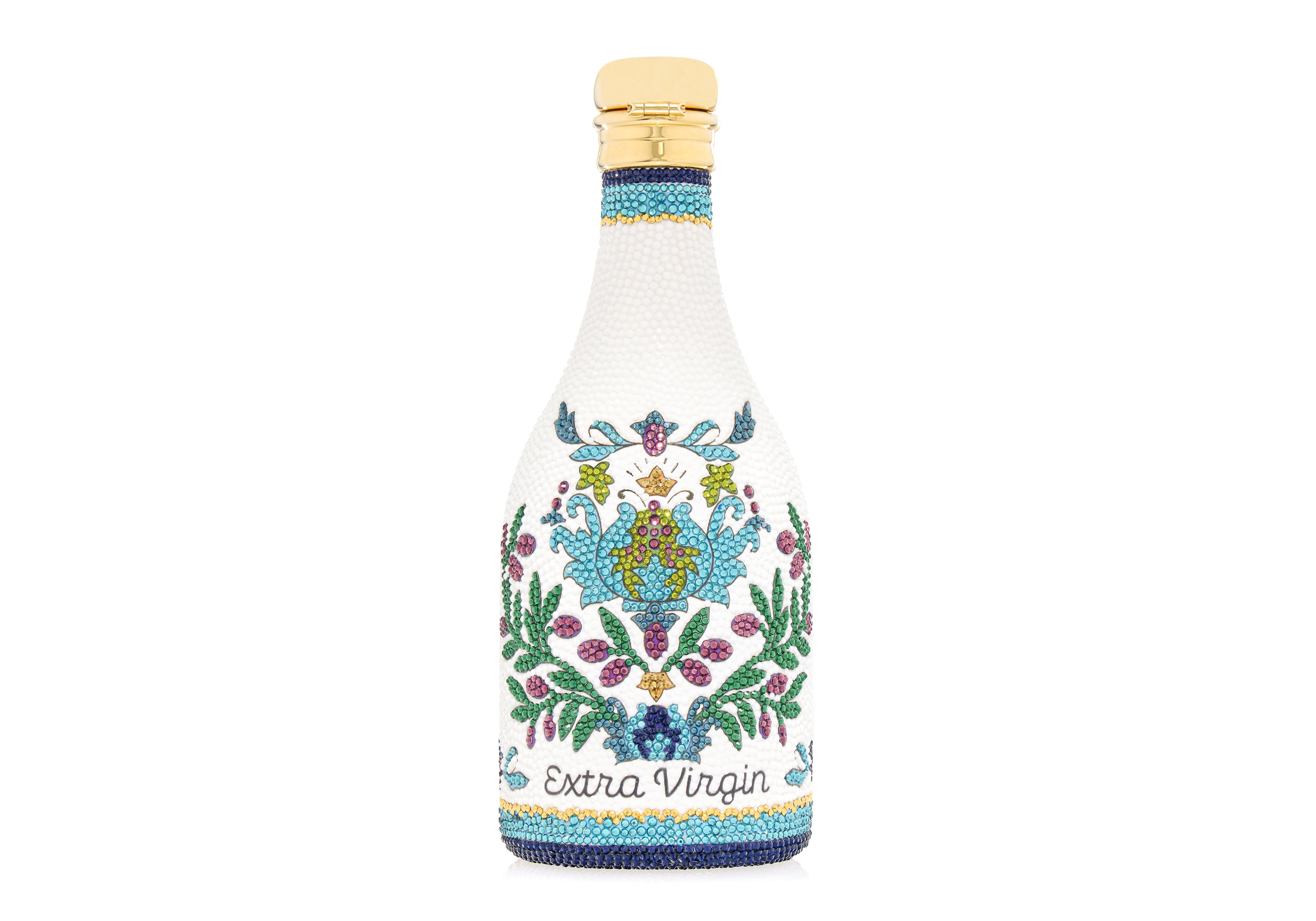Olive Oil Bottle Clutch