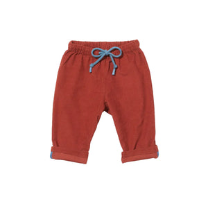 Bowie Baby Pant in Copper Corduroy