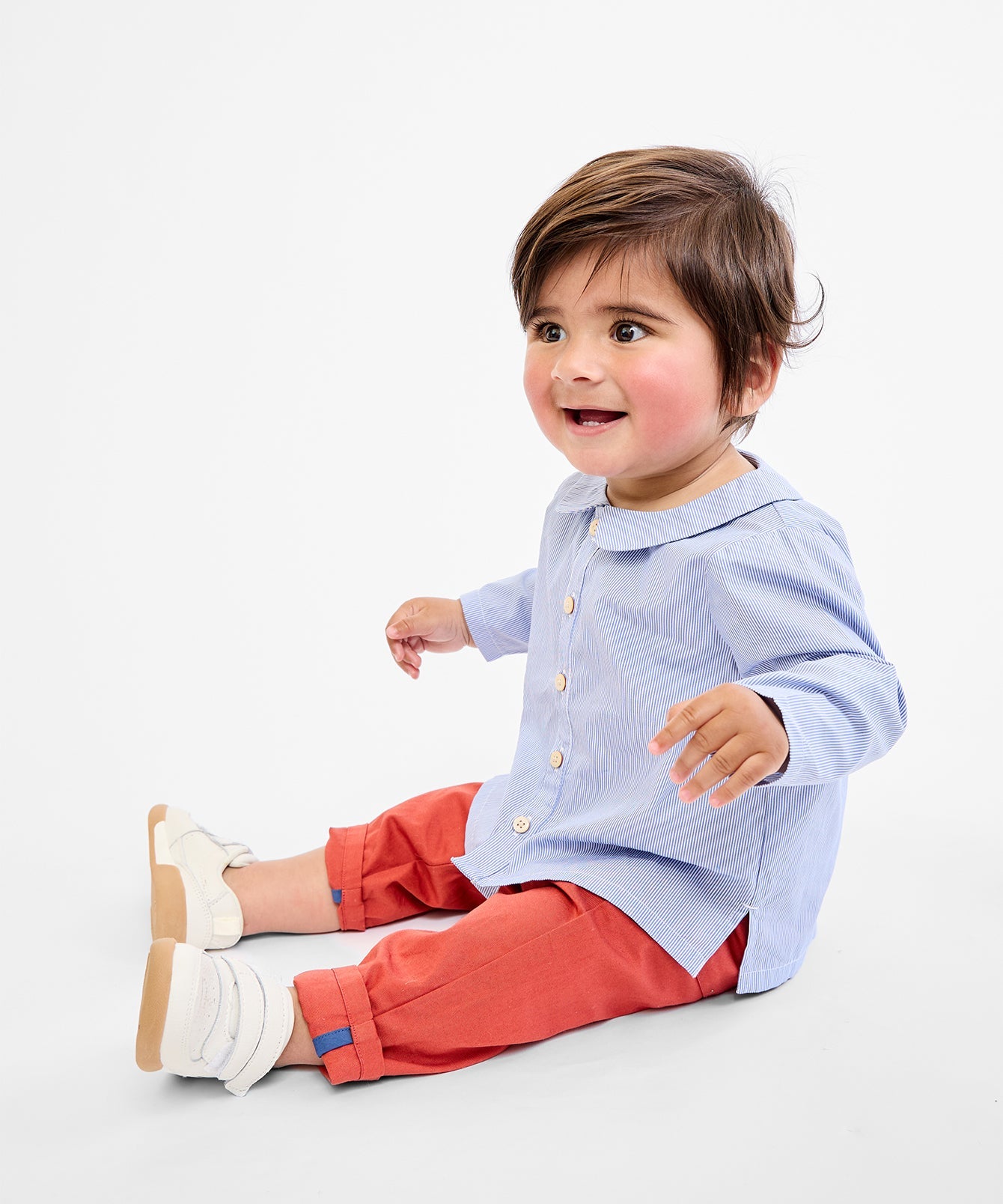 Bowie Baby Pant in Tomato