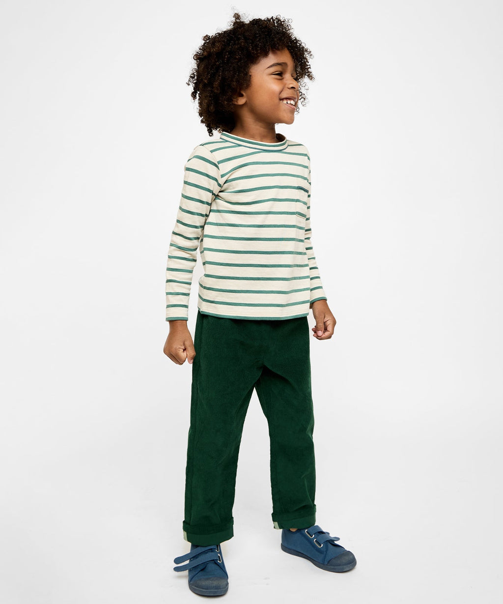 Bowie Pant in Forest Corduroy