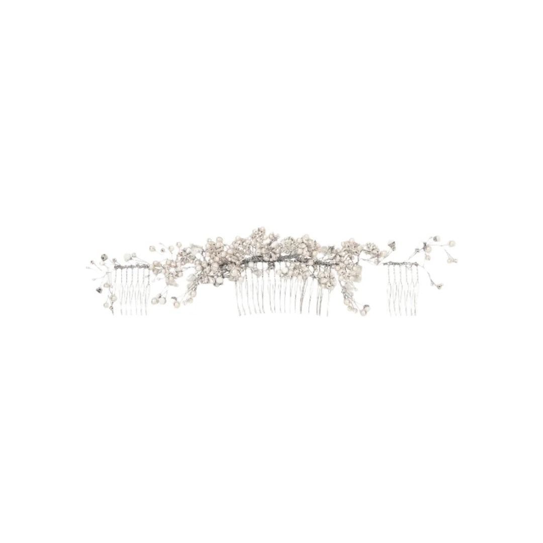 Nicola Comb in Crystal Pearl