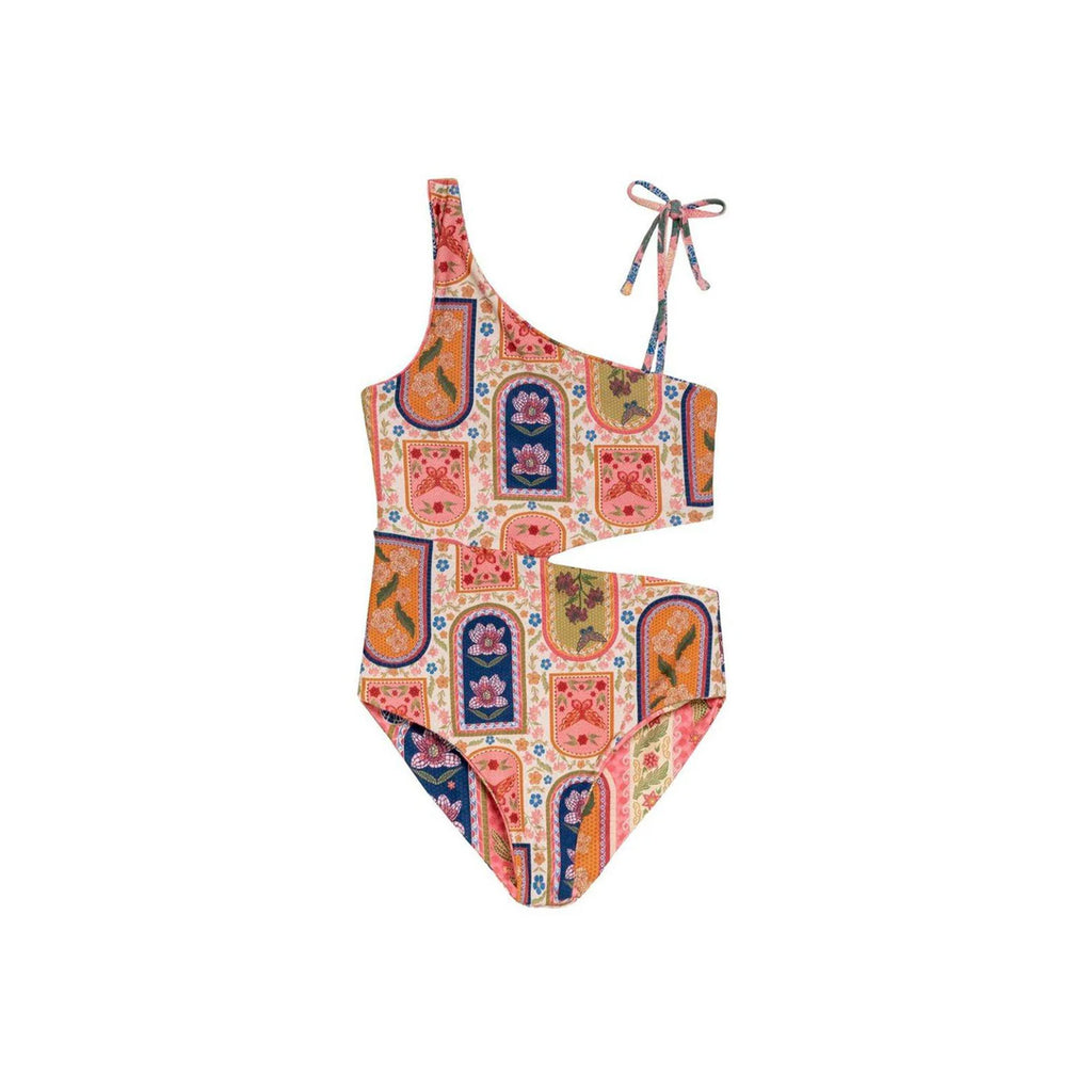 Savanna Kids One Piece Swimsuit in Fiore