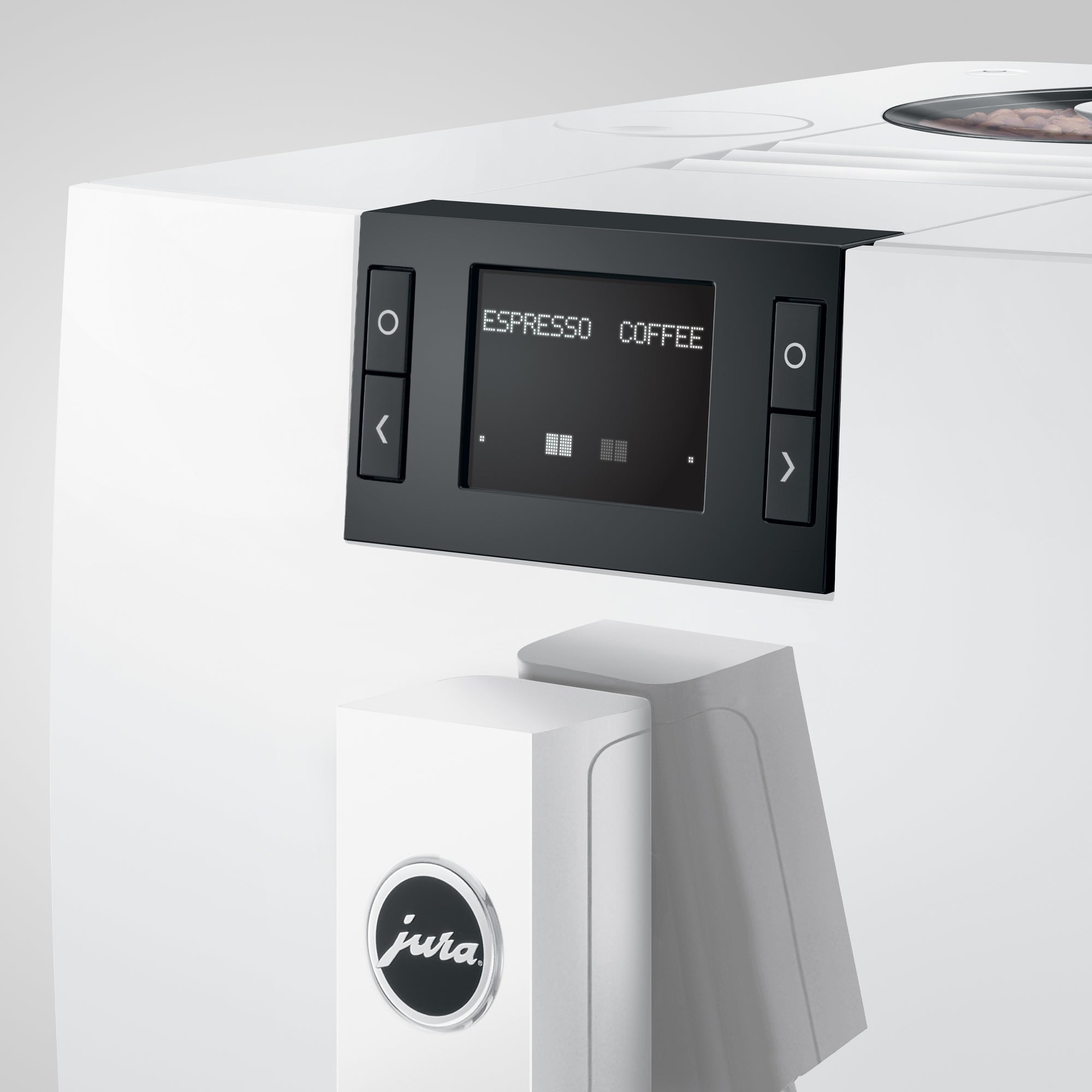C3 Fully Automatic Coffee Machine in Piano White