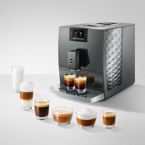 C9 Fully Automatic Coffee Machine in Piano Inox
