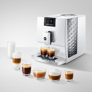 C9 Fully Automatic Coffee Machine in Piano White