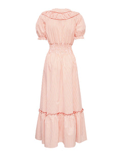 Dalia Maxi Dress in Sunset Stripe