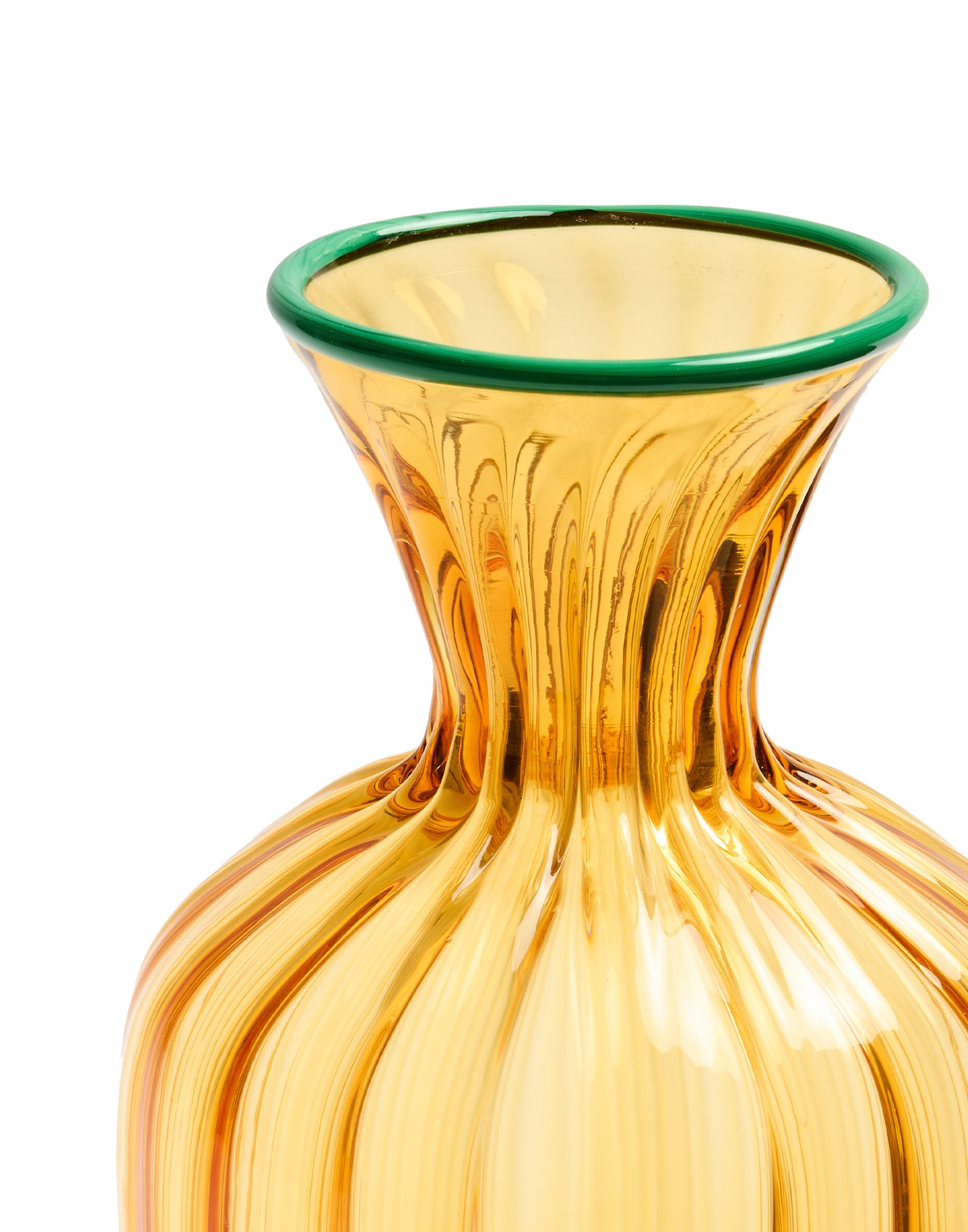 Murano Carafe in Solid Amber