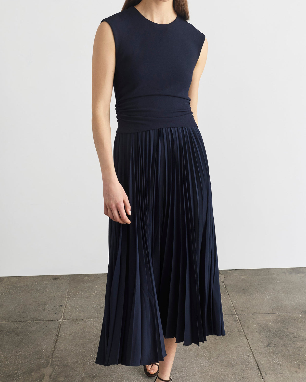 Carly Dress in Maritime Blue