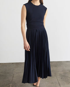 Carly Dress in Maritime Blue
