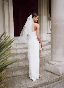 Carmen Dress in Ivory