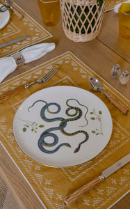 Pedralbes Placemats in Marigoldâ, Set of 4
