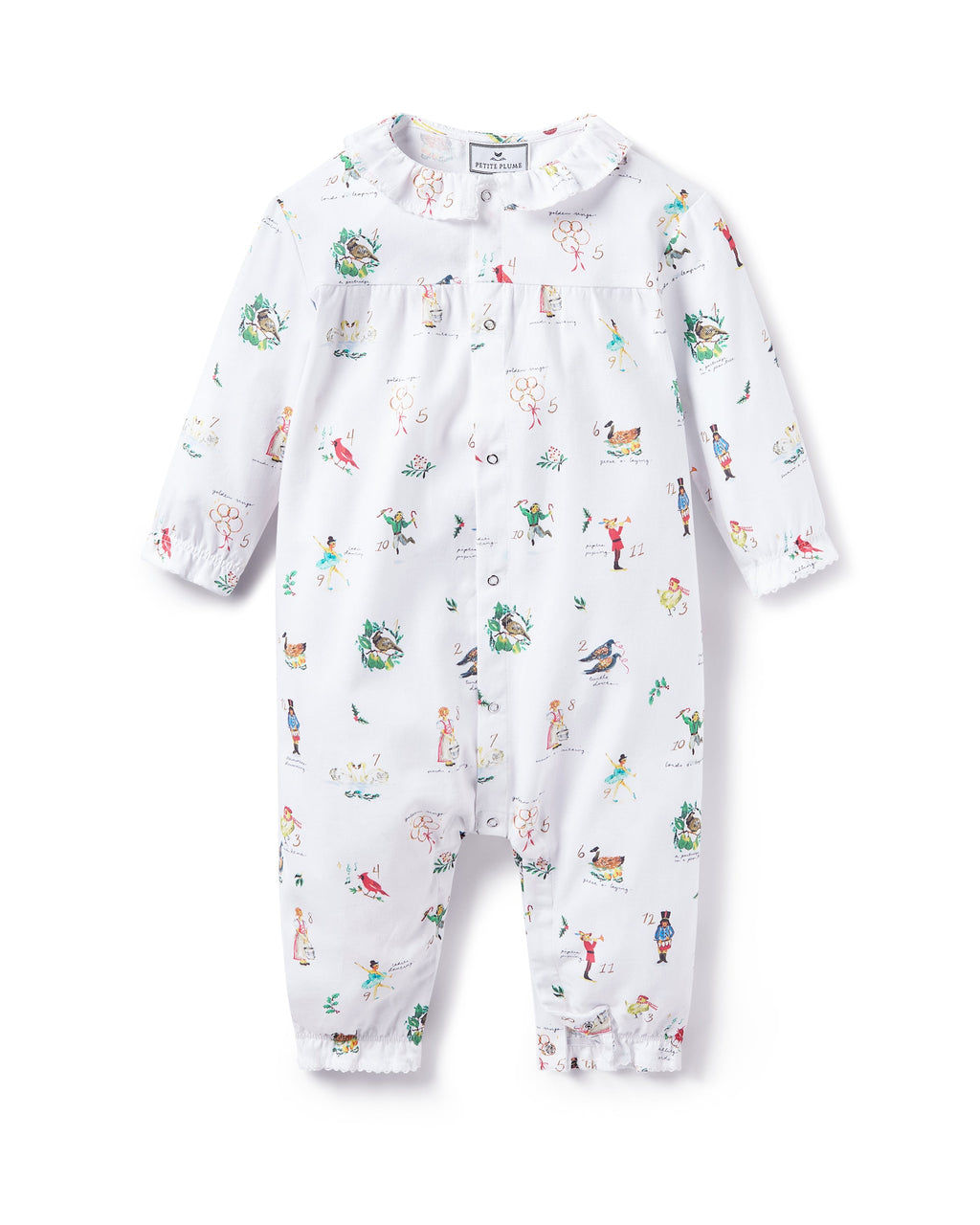 Baby’s Twill Madeline Romper in 12 Days of Christmas