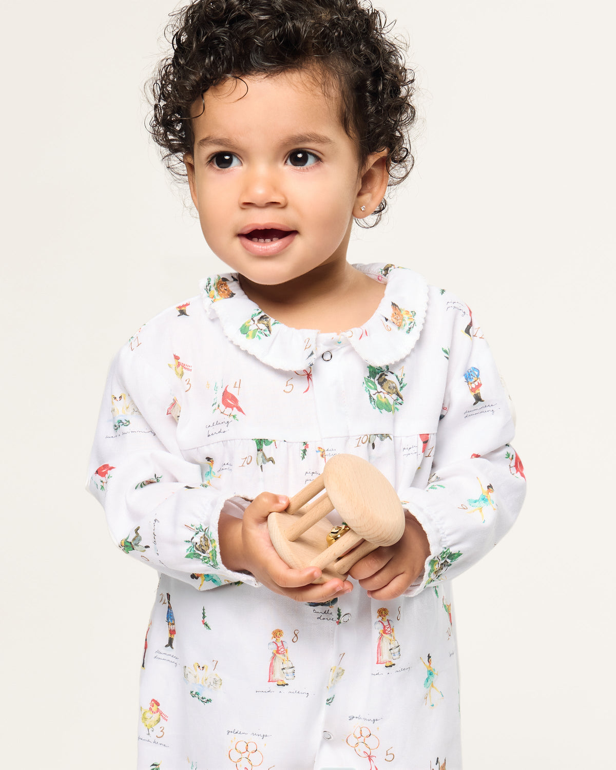 Baby’s Twill Madeline Romper in 12 Days of Christmas