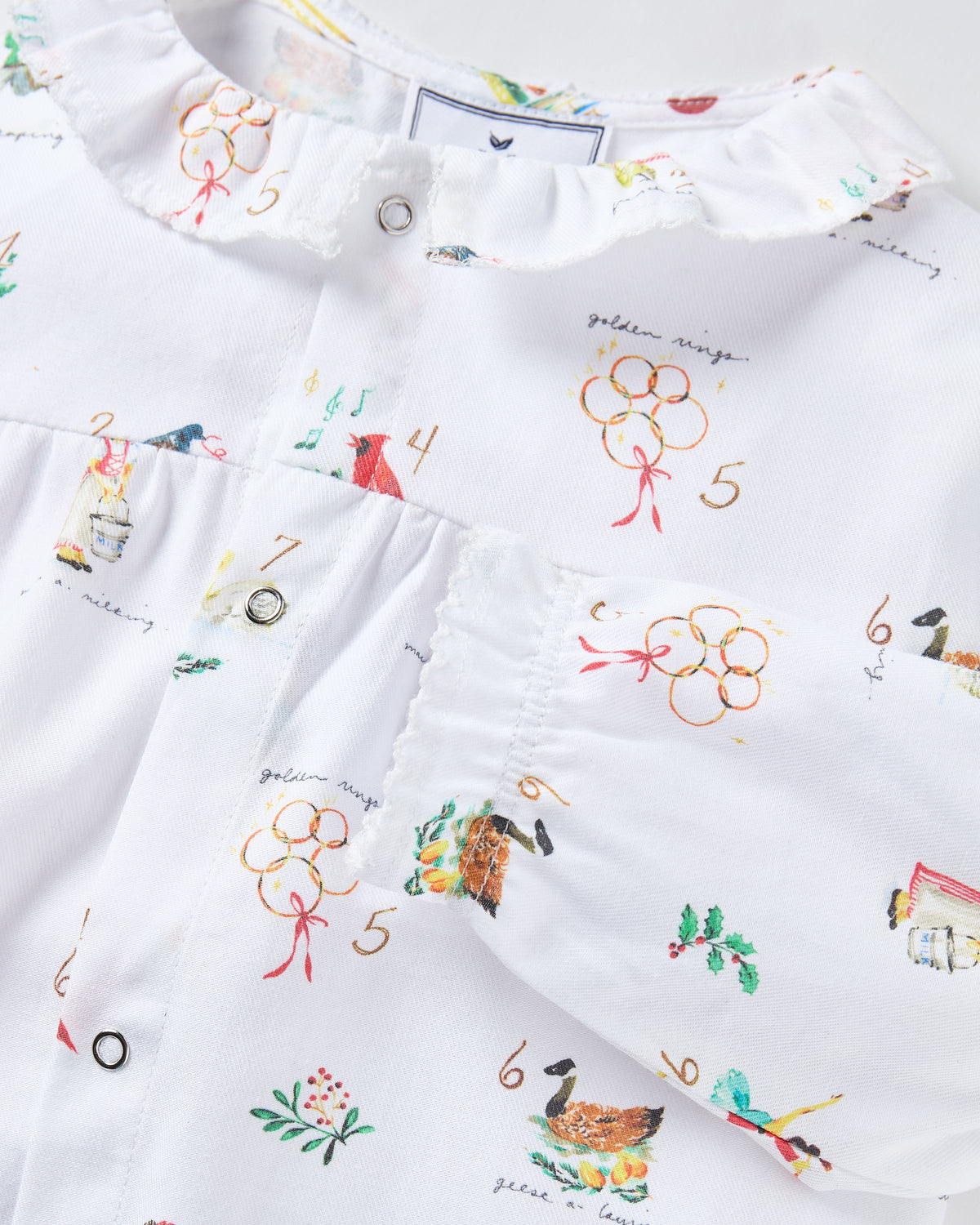 Baby’s Twill Madeline Romper in 12 Days of Christmas