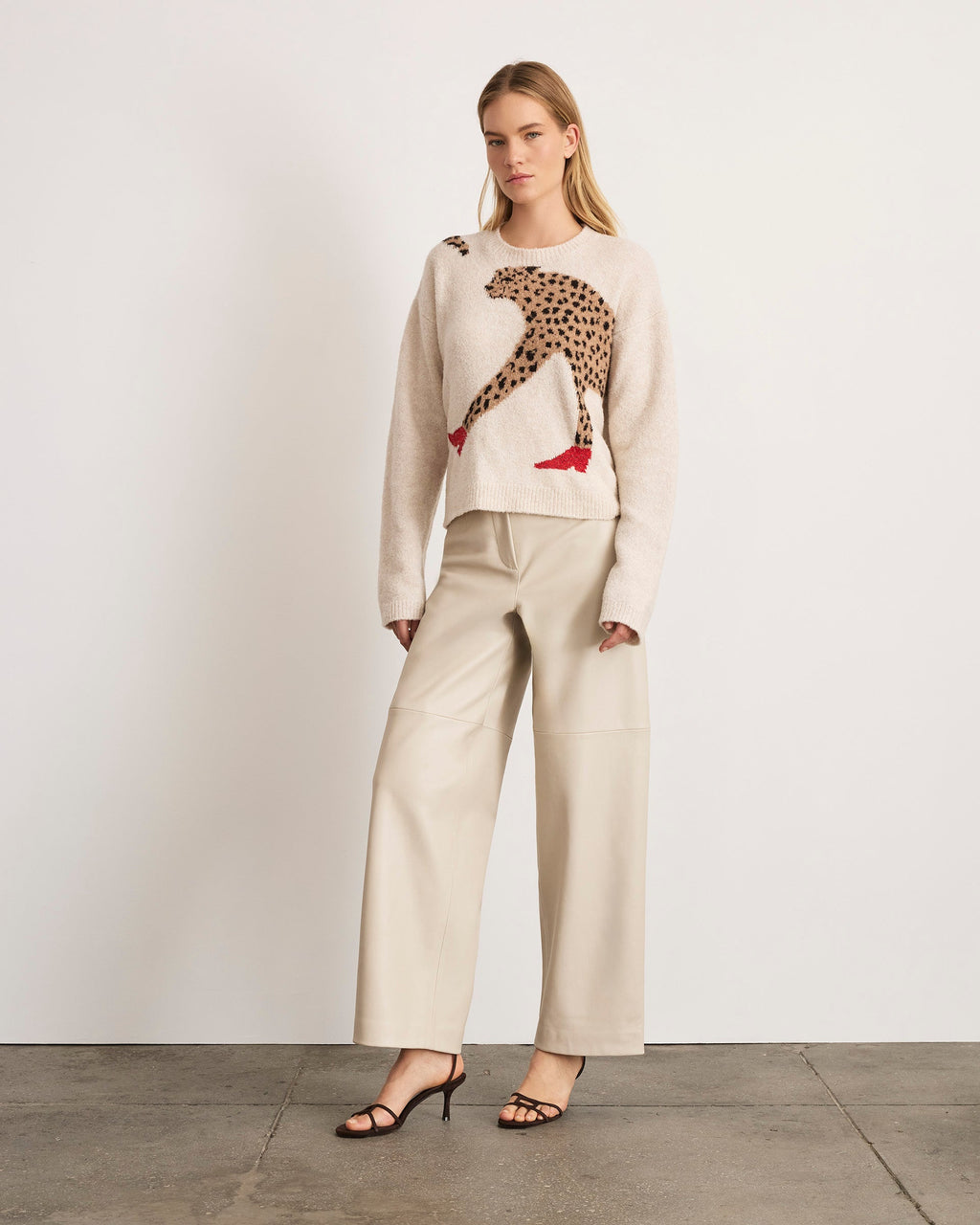 Cindy Sweater in Bone Multi