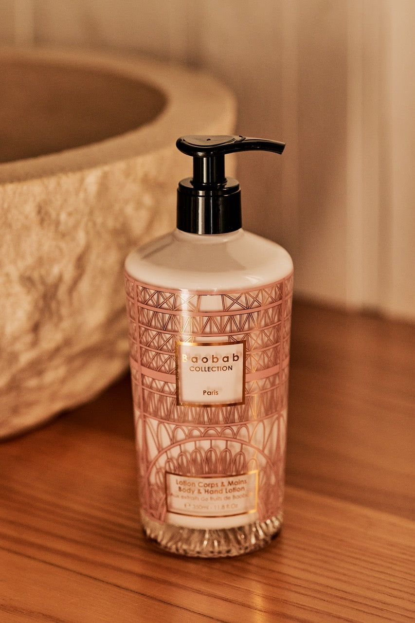 Paris Body & Hand Lotion and Hand Wash Gel Gift Box