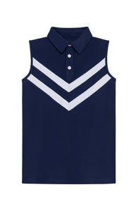 Cheer Top in Navy
