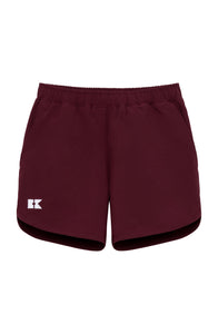 Super Shorts in Maroon