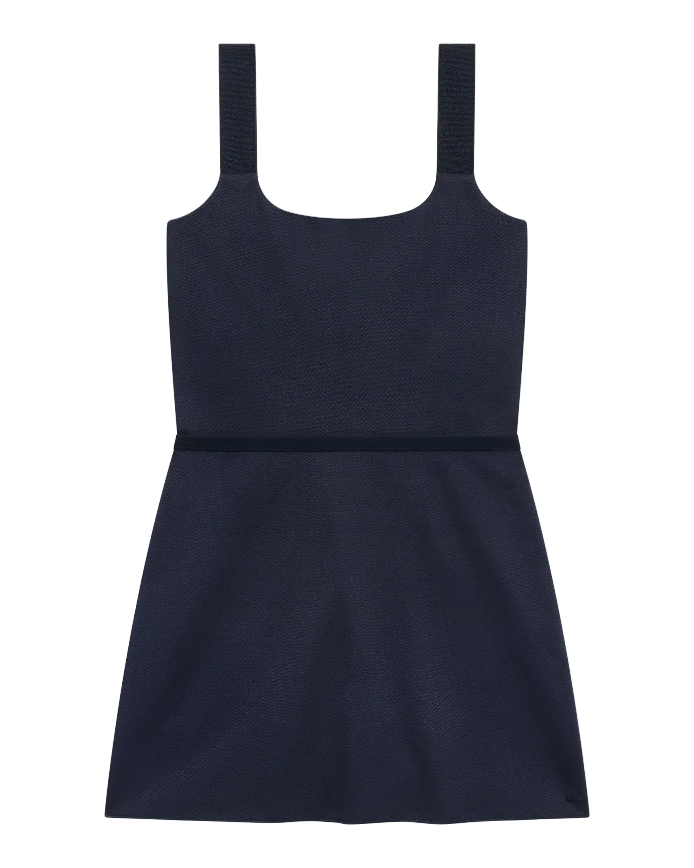 Court Stretch Dress in Midnight
