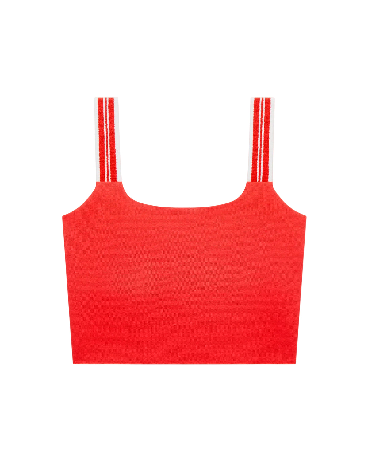 Court Stretch Tank in Spence Red